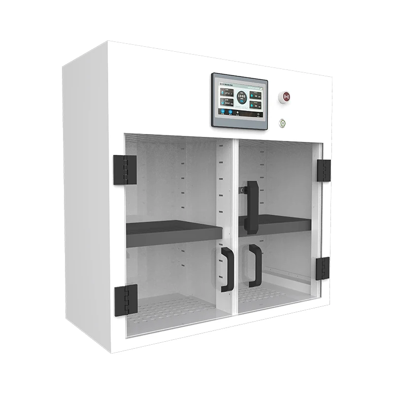 Samočistilna jeklena omarica za shranjevanje zdravil